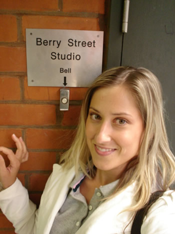 Brigita at Berry Street Studio